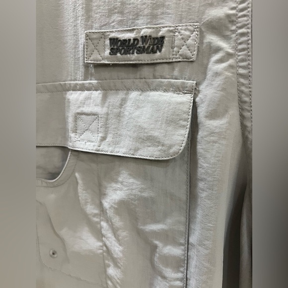 Columbia Gray Casual Button Down Shirt - Picture 4 of 10